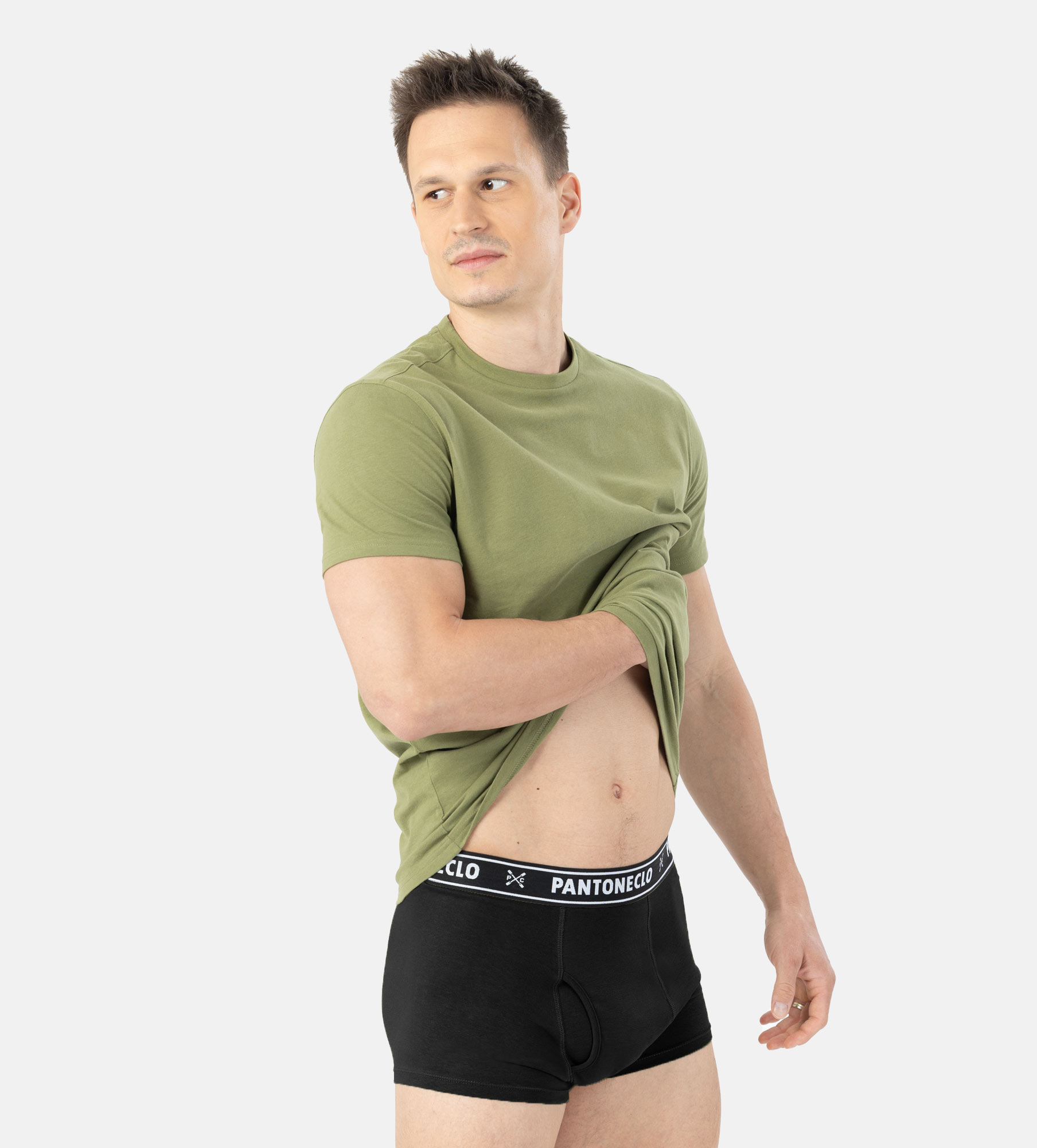 Picture of Pantoneclo Men’s Cotton Elastane Boxer Underwear - Antimicrobial, Anti-static & Breathable