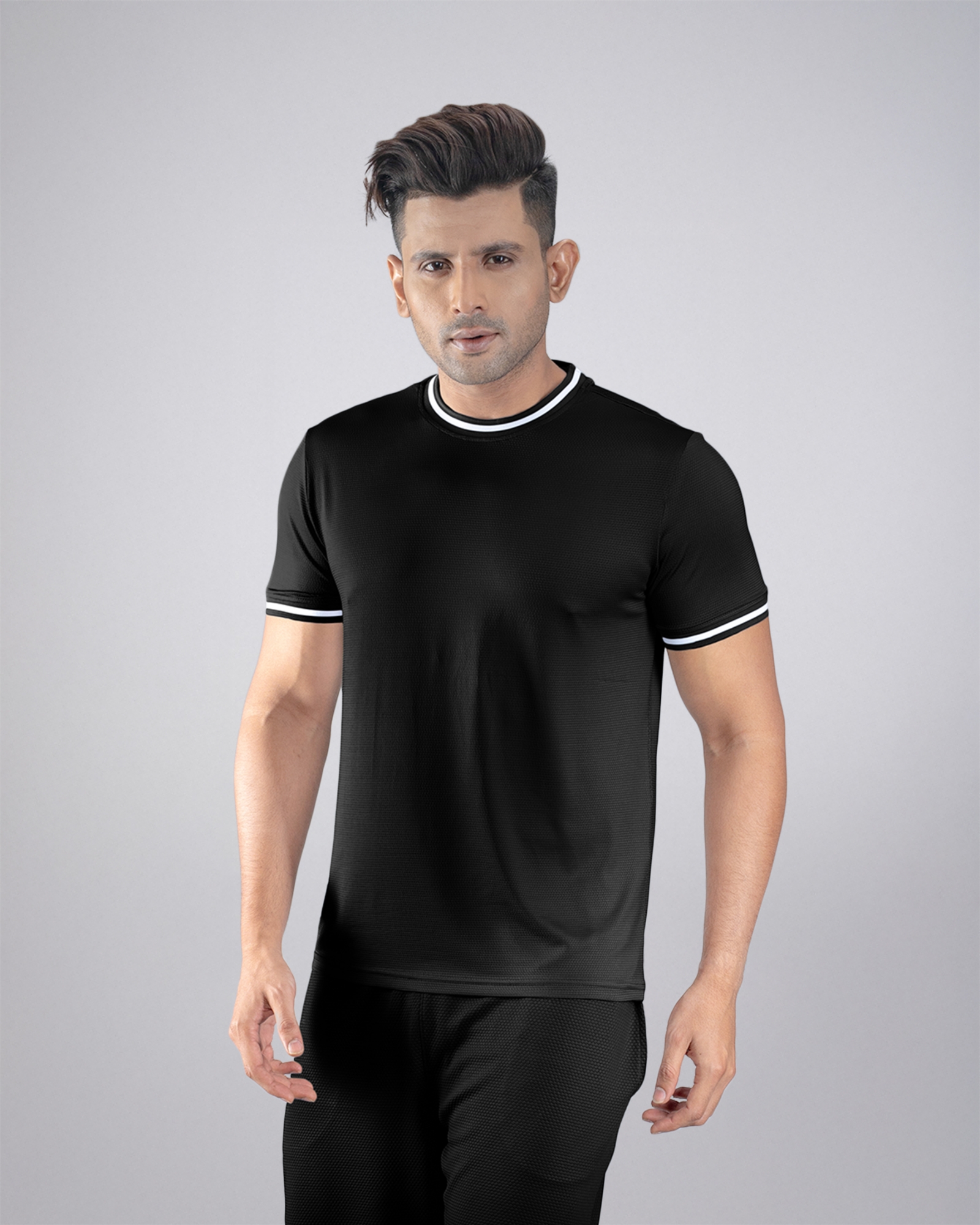 Picture of Pantoneclo Men’s Gym T-Shirt | Quick Dry, Comfortable, Round Neck Sports Tee
