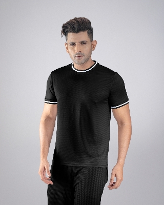 Picture of Pantoneclo Men’s Gym T-Shirt | Quick Dry, Comfortable, Round Neck Sports Tee
