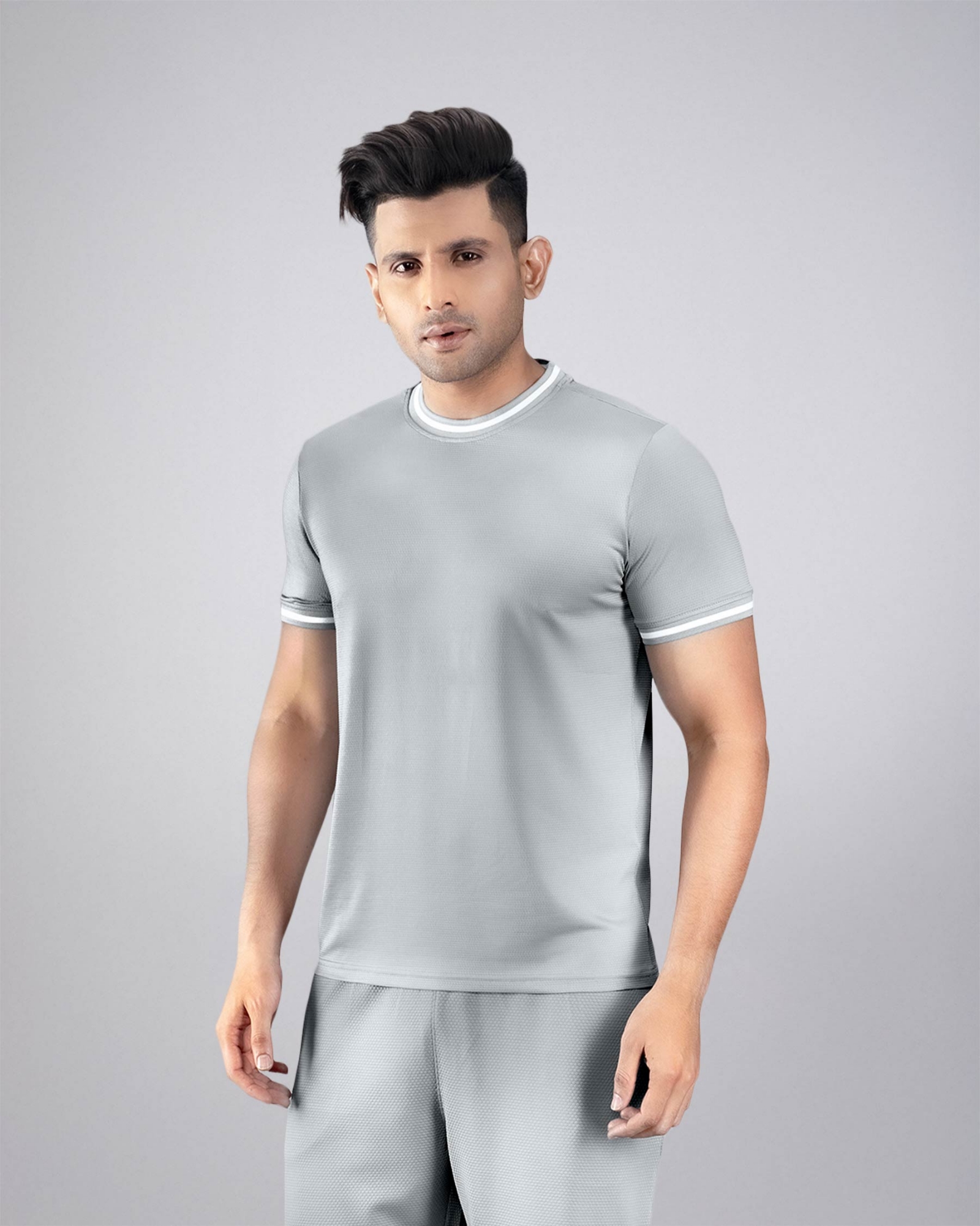 Picture of Pantoneclo Men’s Gym T-Shirt | Quick Dry, Comfortable, Round Neck Sports Tee