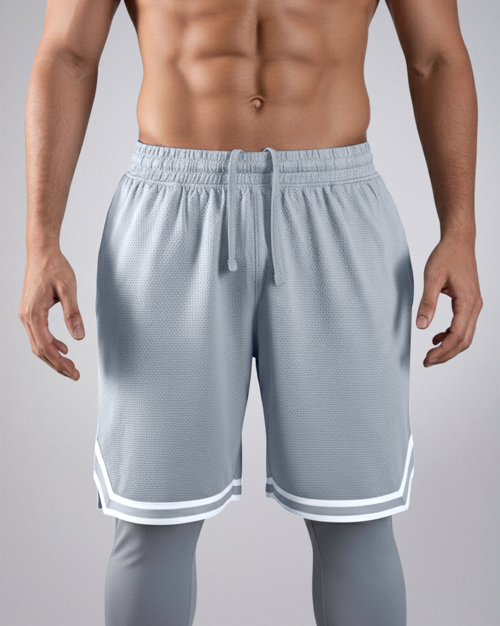 Picture of Pantoneclo Men's Gym Shorts | Lightweight & Breathable Athletic Shorts | Activewear & Workout Training Shorts with Pockets | Sportswear Shorts with Drawstring for Fitness