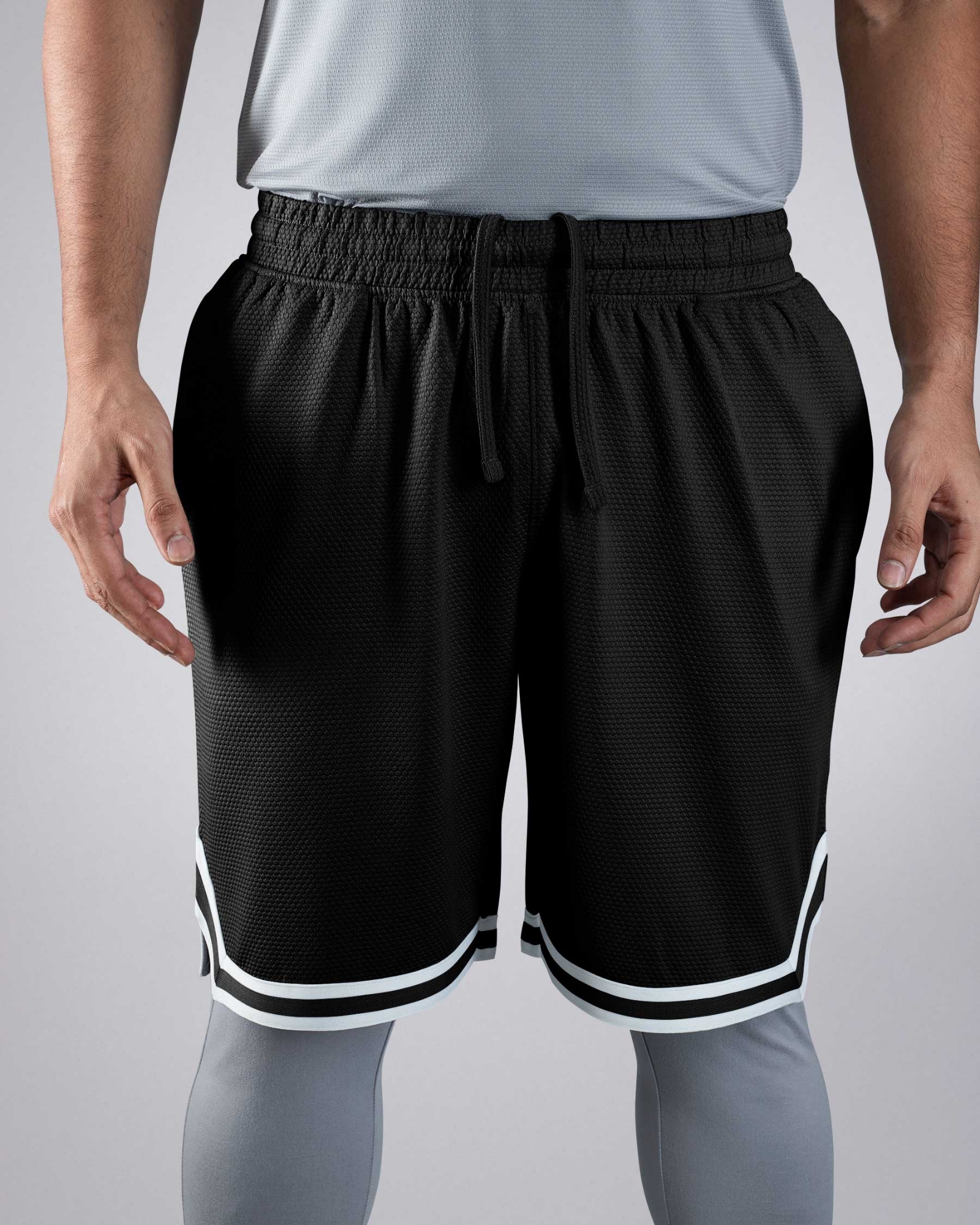 Picture of Pantoneclo Men's Gym Shorts | Lightweight & Breathable Athletic Shorts | Activewear & Workout Training Shorts with Pockets | Sportswear Shorts with Drawstring for Fitness