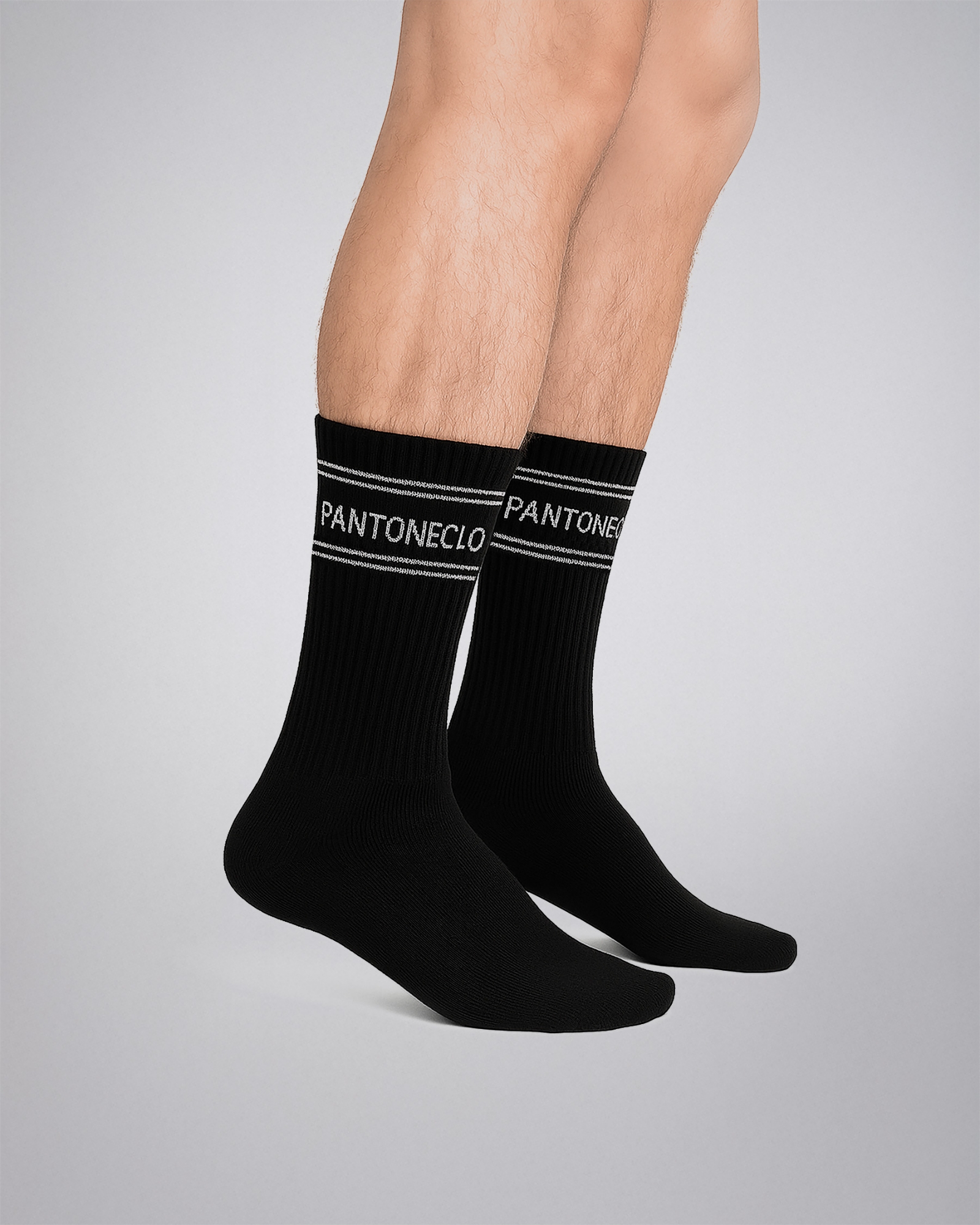 Picture of Pantoneclo Men's Athletic Socks | Breathable & Comfortable Cotton Blend | Ankle-High Sports Socks for Running & Training | Activewear Socks