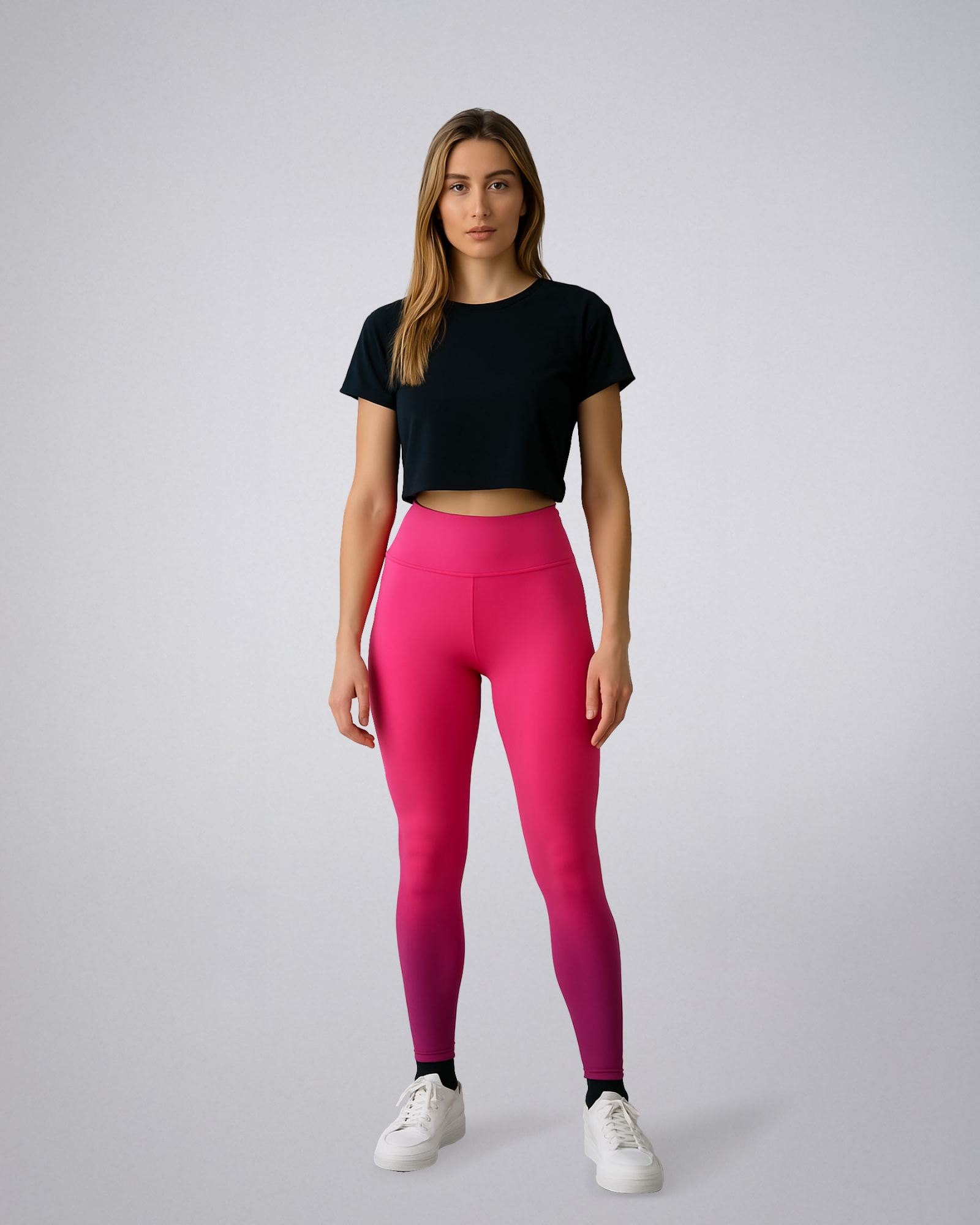 Picture of Leafletic Premium Stretch High Waisted Soft Skin Leggings | Yoga Pant | Activewear Trouser | Sportswear | Casual Wear