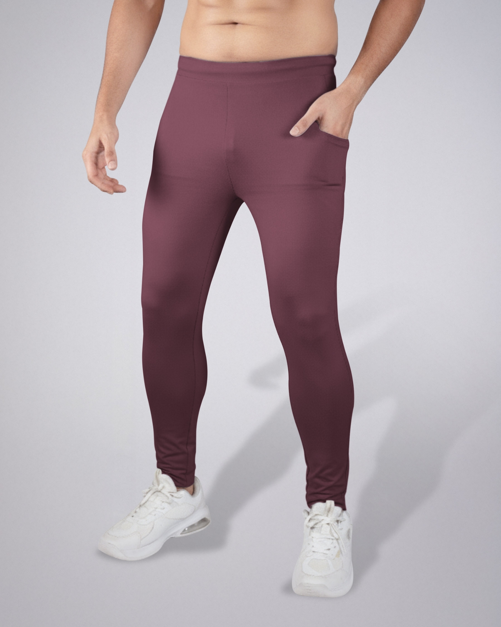 Picture of Pantoneclo Men's High-Performance Gym & Training Trousers | Lightweight, Stretchable Activewear Pants | Comfortable Workout Joggers & Fitness Tights | Versatile Activewear Pants | Sports Wear