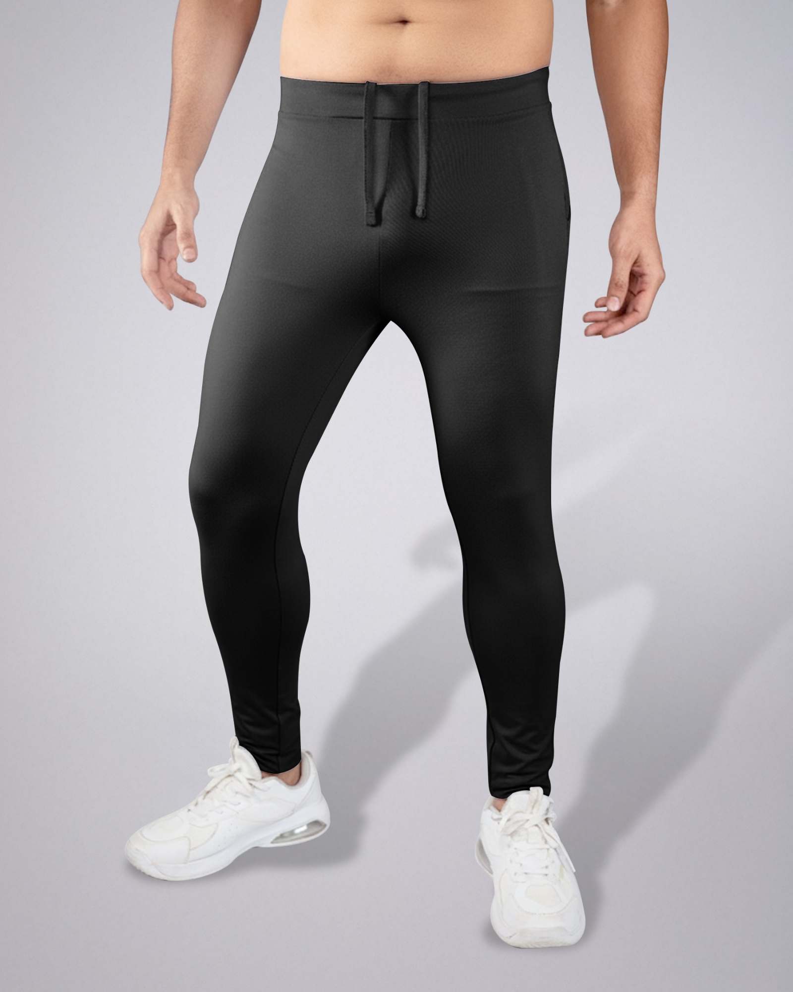 Picture of Pantoneclo Men's High-Performance Gym & Training Trousers | Lightweight, Stretchable Activewear Pants | Comfortable Workout Joggers & Fitness Tights | Versatile Activewear Pants | Sports Wear