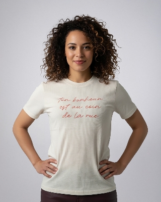 Picture of Leafletic Ladies Summer Vibe Soft Cotton Printed T-Shirt