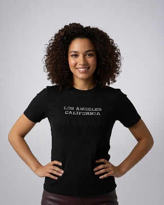 Picture of Leafletic Ladies Summer Vibe Soft Cotton Printed T-Shirt