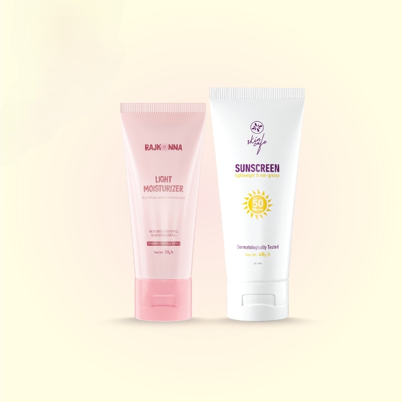 Picture of Skin Café Sunscreen with Rajkonna Light Moisturizer (Combo Offer)