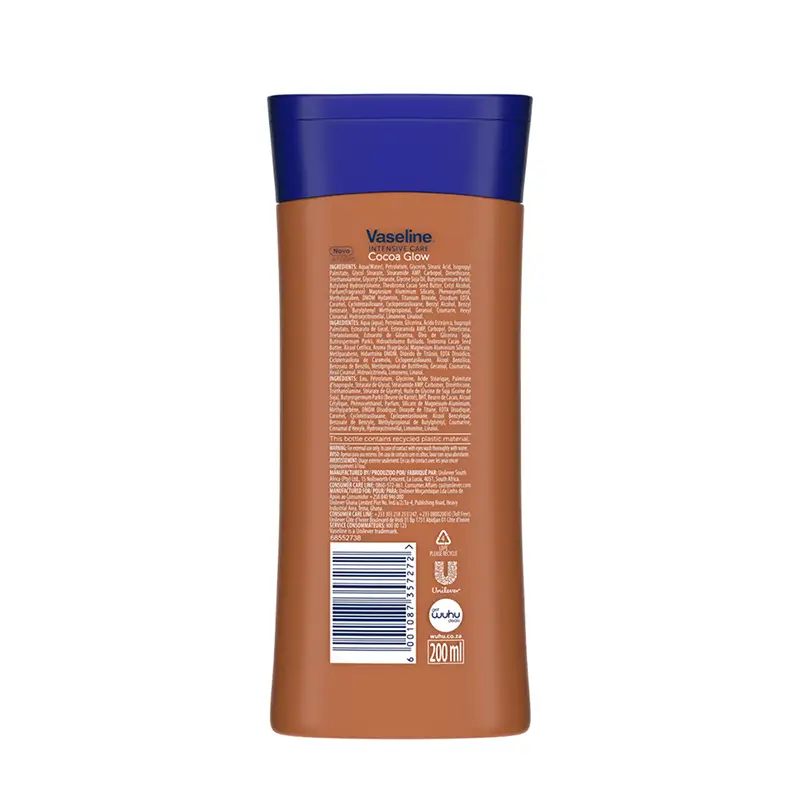 Picture of VASELINE BLOT COCOA GLOW 200ML