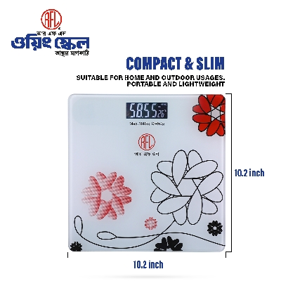 Picture of RFL Weighing Scale Personal Ss T.gls Lighting Display