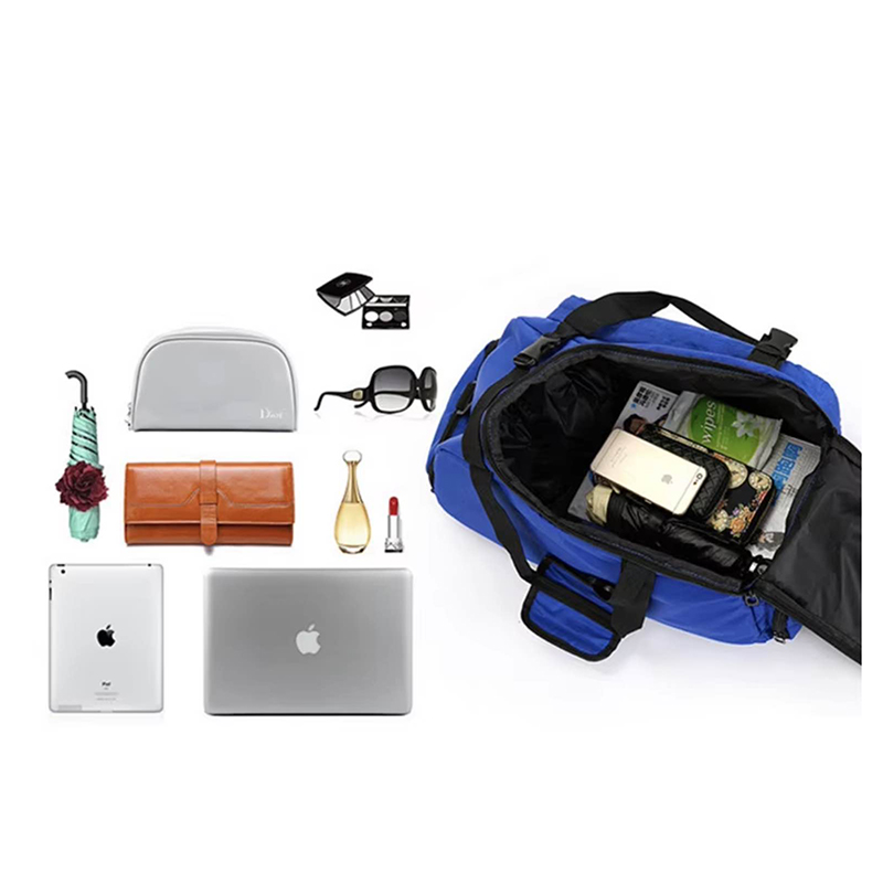 Picture of T90 Gym Backpack Fitness Travel Bag Luggage Handbag Sports Shoe Shoulder Duffle Waterproof  Bag for Man