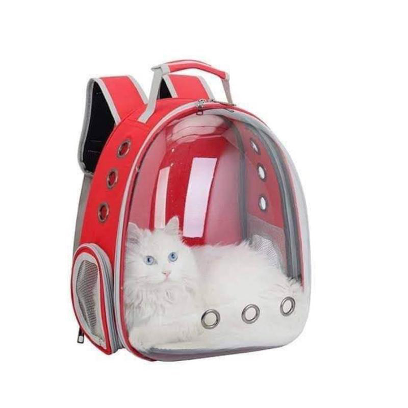 Picture of Capsule Transparent Outdoor Portable Pet Travel Transport Carrier Bag Dog Tote Backpack Large