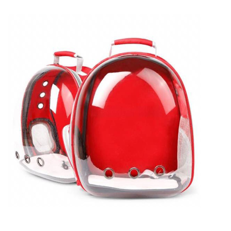 Picture of Capsule Transparent Outdoor Portable Pet Travel Transport Carrier Bag Dog Tote Backpack Large