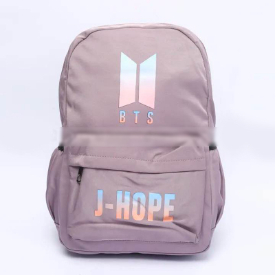 Picture of BTS Bag for BTS Fan | BTS backpack | Trendy Backpack BTS | BTS Logo Bag | BTS Bag For girls