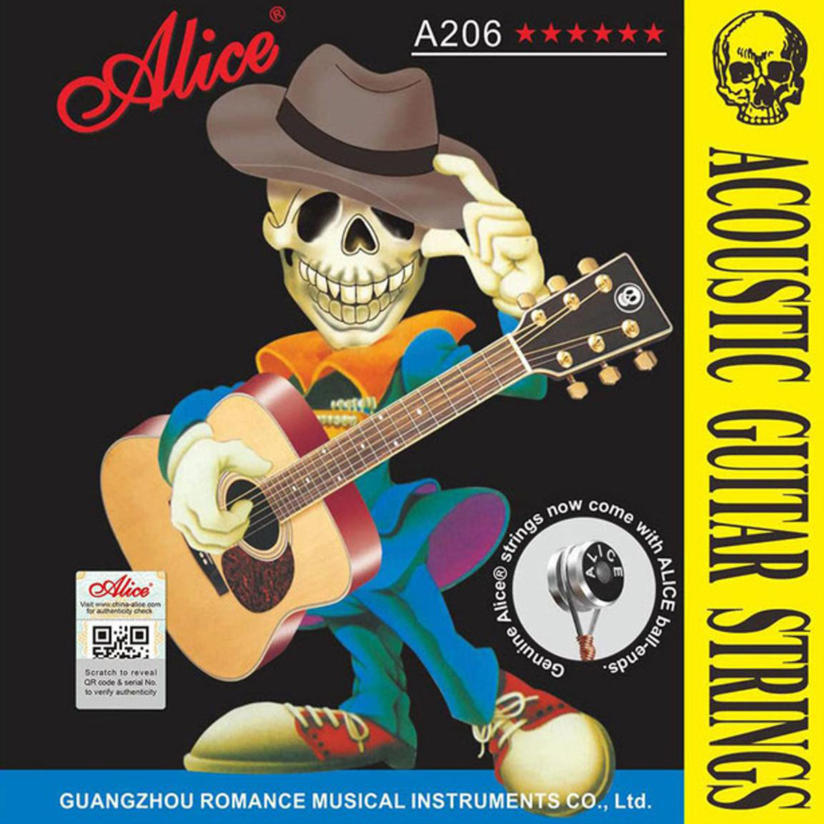 Picture of Alice Acoustic Guitar Strings-2 Set - guitar strings