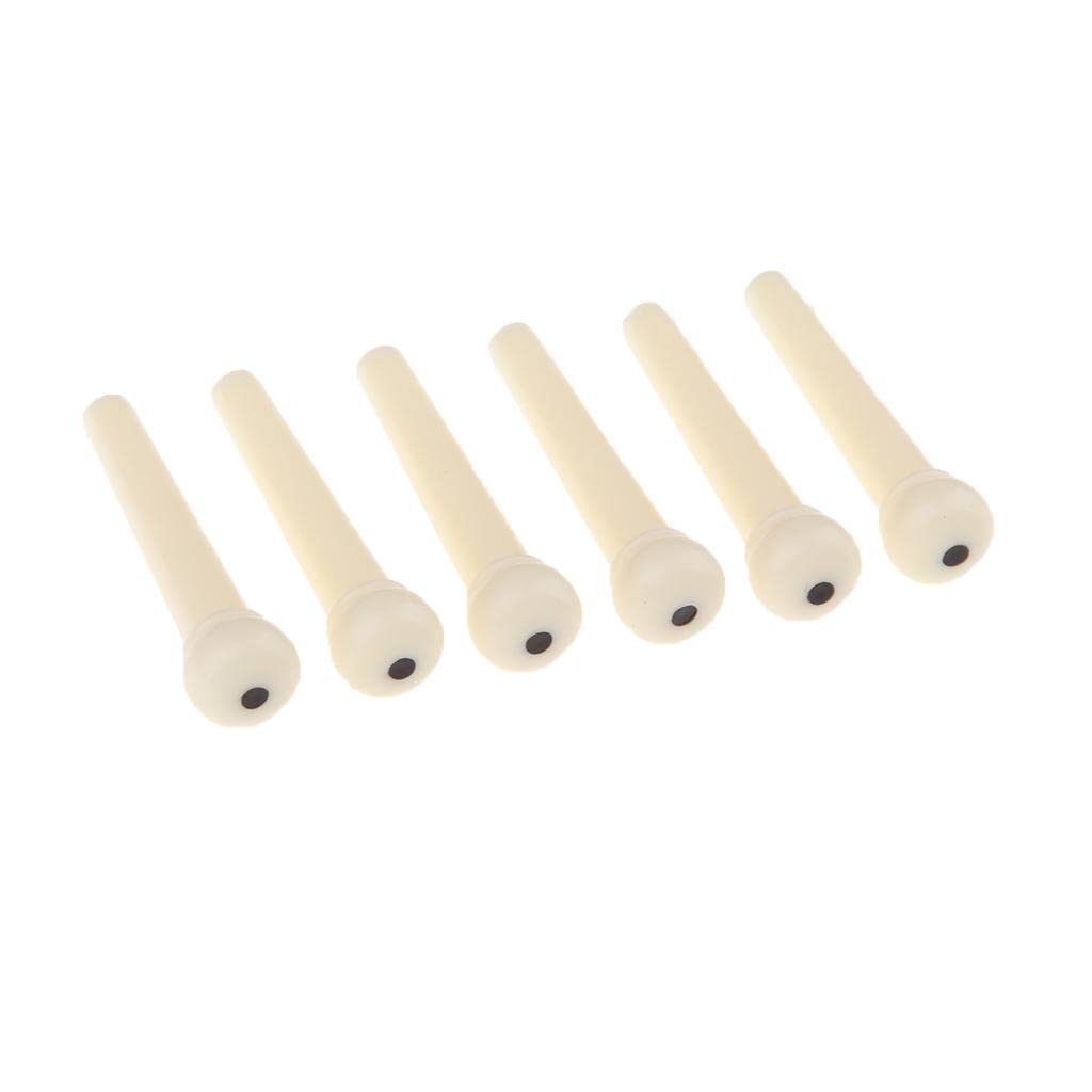 Picture of 1 Set Acoustic Guitar Bridge Pins, Saddle And Nut