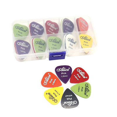 Picture of New Acoustic Picks Plectrum Celluloid Electric Smooth Guitar Pick Accessories