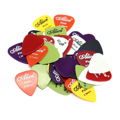 Picture of New Acoustic Picks Plectrum Celluloid Electric Smooth Guitar Pick Accessories