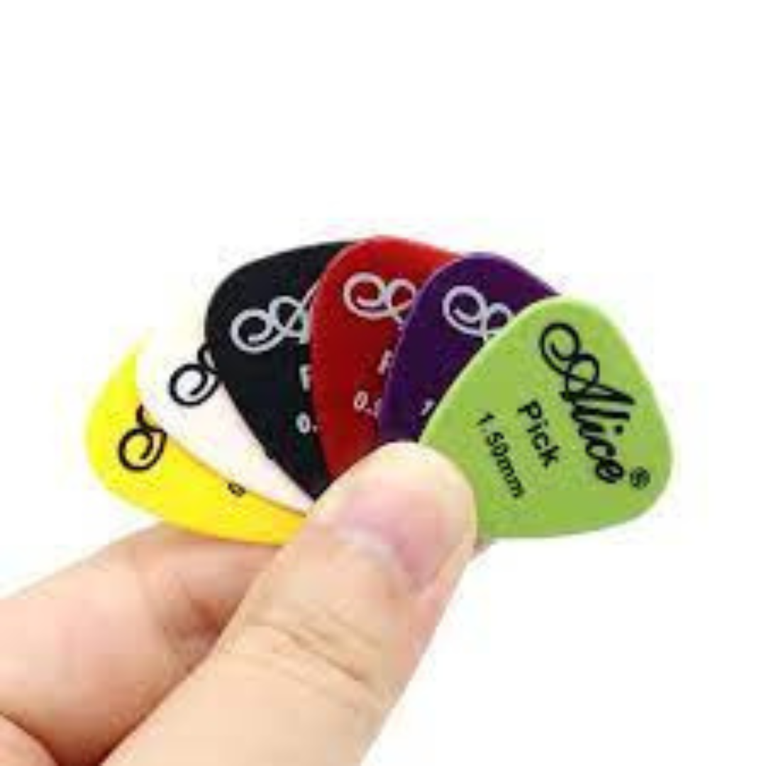 Picture of New Acoustic Picks Plectrum Celluloid Electric Smooth Guitar Pick Accessories