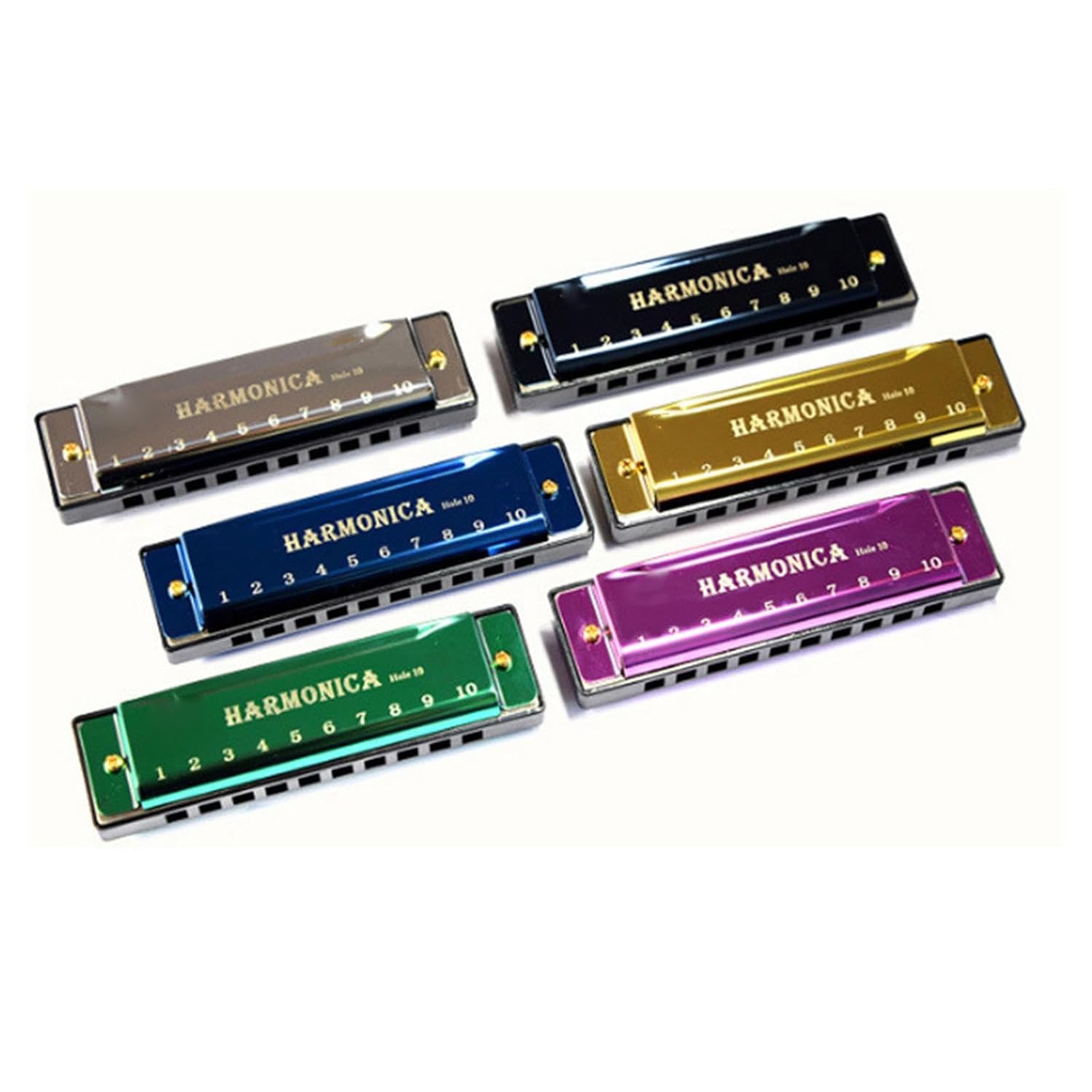 Picture of C Major Steel Harmonica Mouth organ