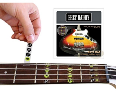 Picture of Guitar Fret Board Notation Map