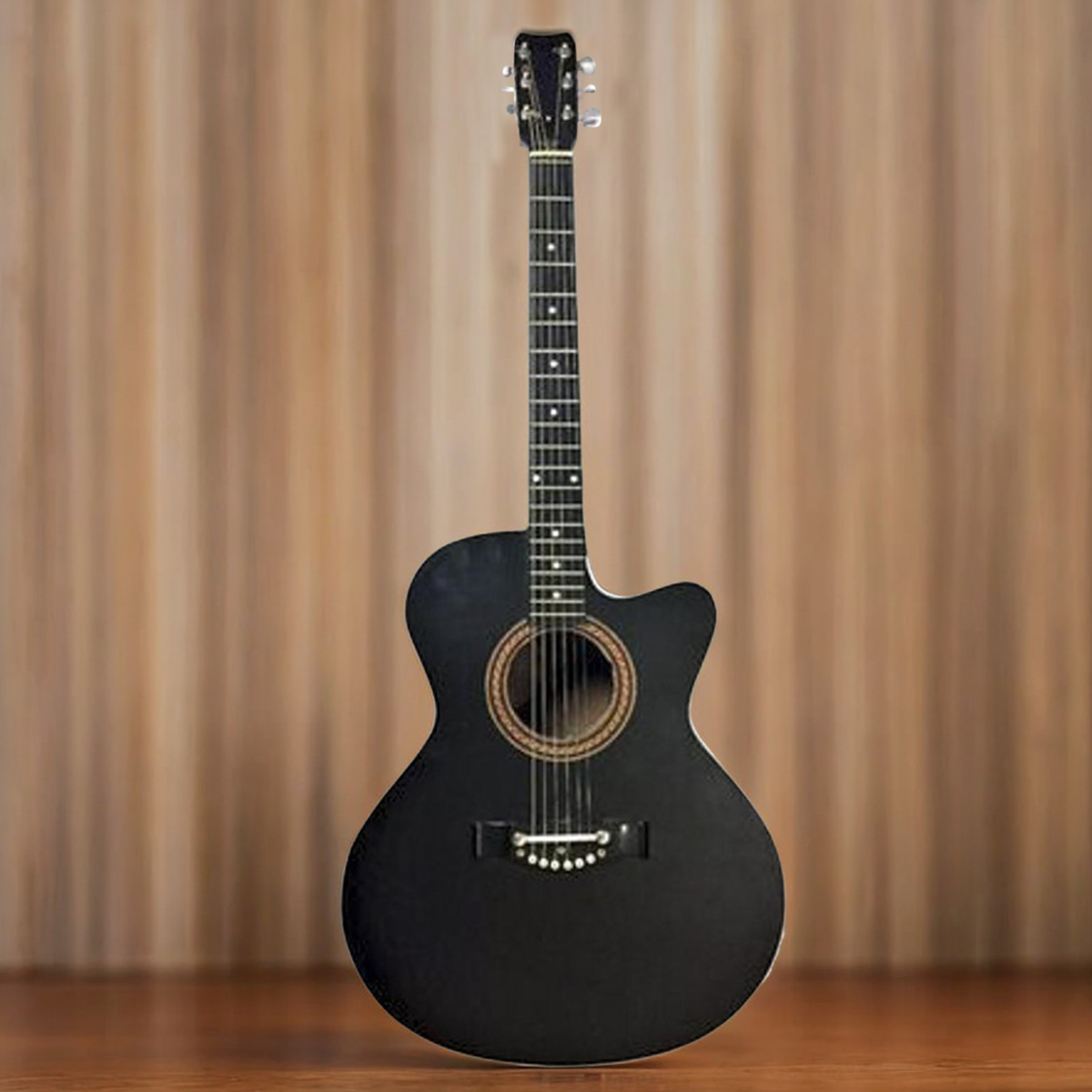 Picture of Best Beginner choice New Accoustic Guitar Black