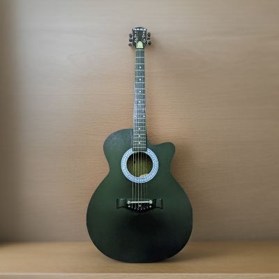 Picture of Best Beginner choice Premium Acoustic Guitar + Picks - Black