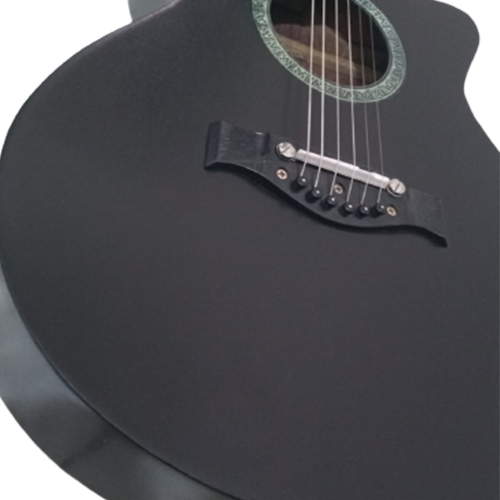Picture of Best Beginner choice Premium Acoustic Guitar + Picks - Black