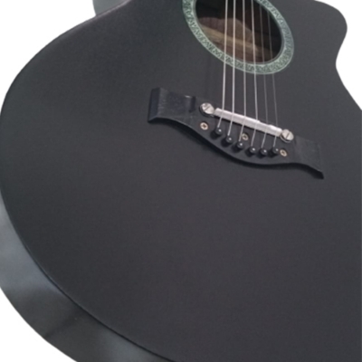 Picture of Best Beginner choice Premium Acoustic Guitar + Picks - Black