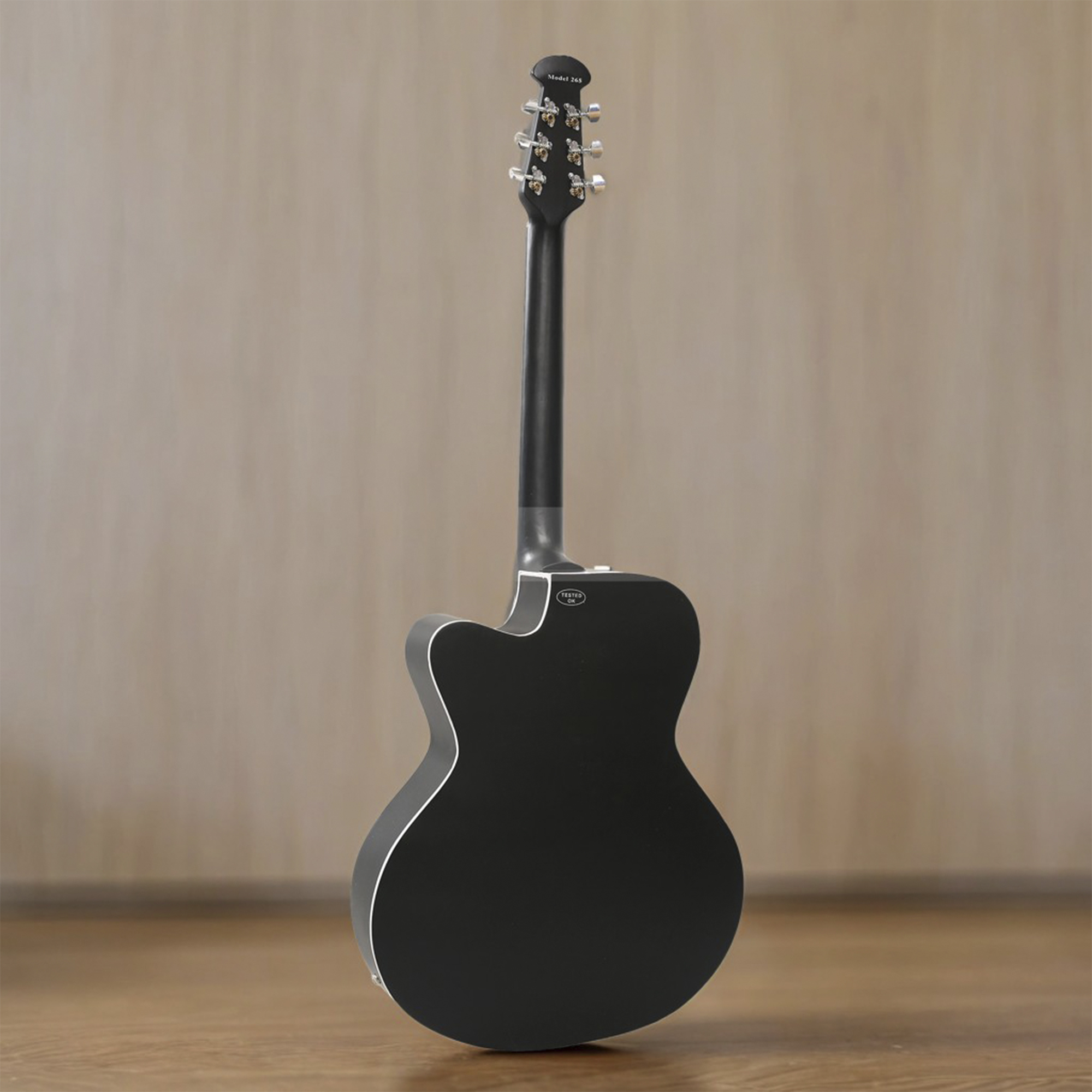 Picture of Dark DK-100B Best Beginner choice Premium Acoustic Guitar + Bag + Picks - Black