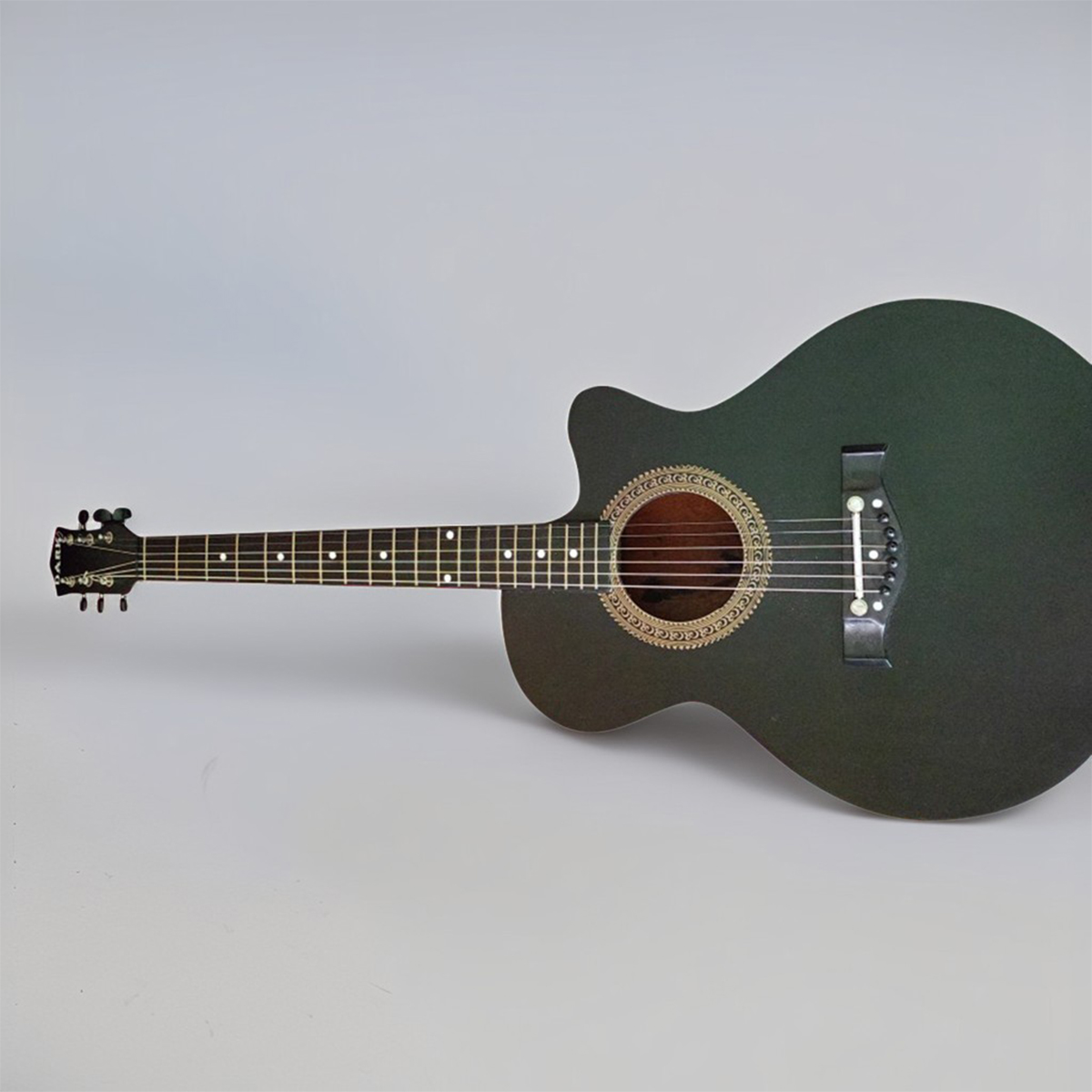 Picture of Dark DK-100B Best Beginner choice Premium Acoustic Guitar + Bag + Picks - Black