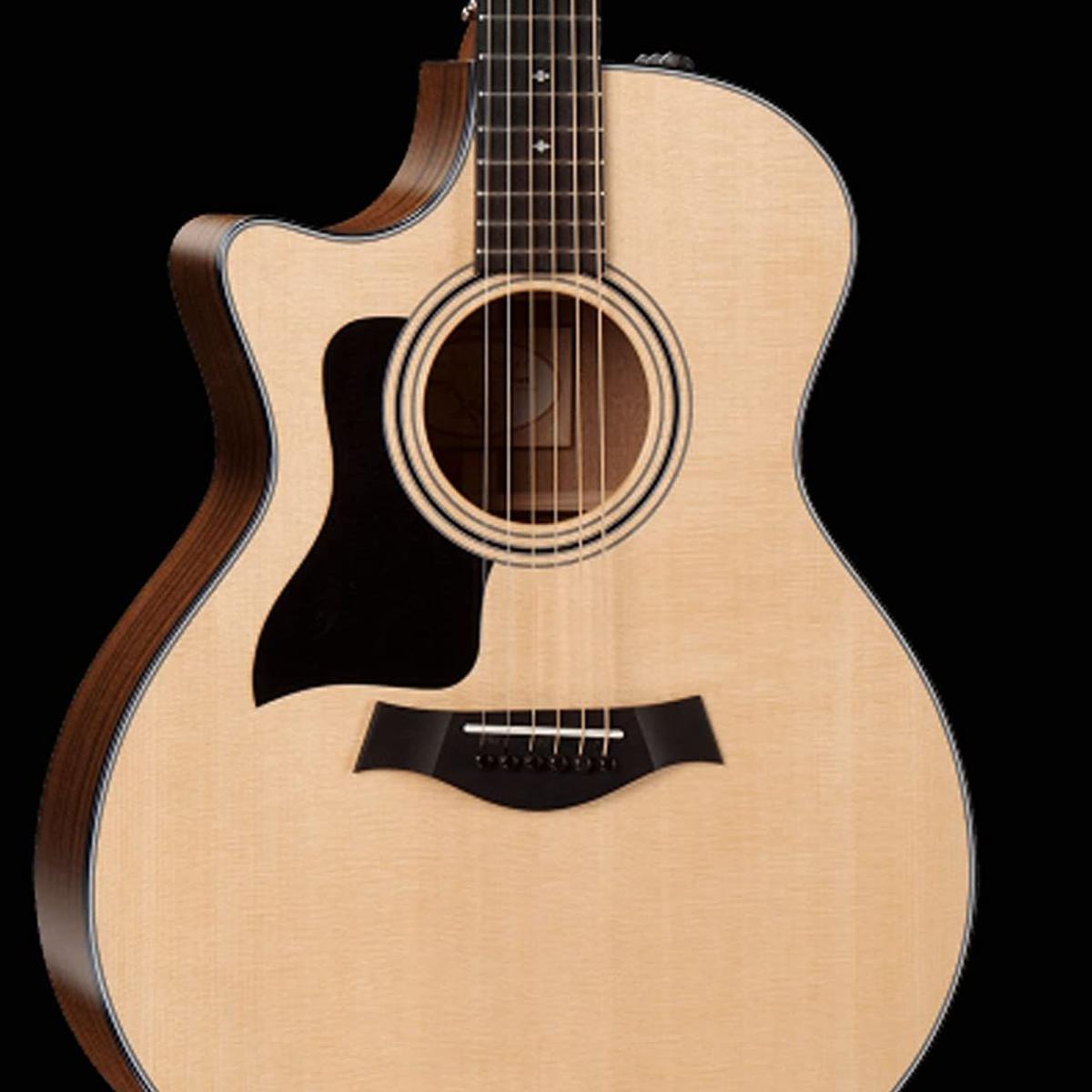 Picture of Acoustic guitar black bird-shaped guard plate