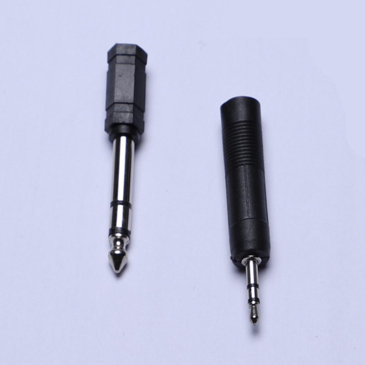 Picture of Copper Core 3.5 to 6.5 mm and 6.5 to 3.5 audio adapter pickups guitar accessories Converter