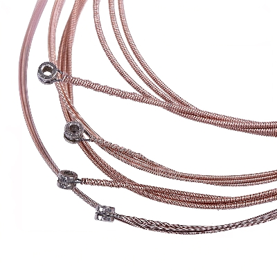 Picture of Single Guitar Loose 1 no 2 no 3 no 6 full set Strings for Acoustic Guitar - guitar strings