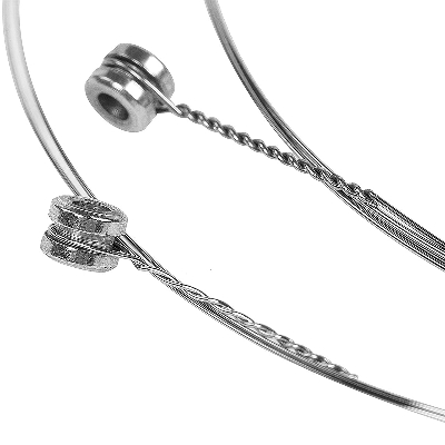 Picture of Single Guitar Loose 1 no 2 no 3 no 6 full set Strings for Acoustic Guitar - guitar strings