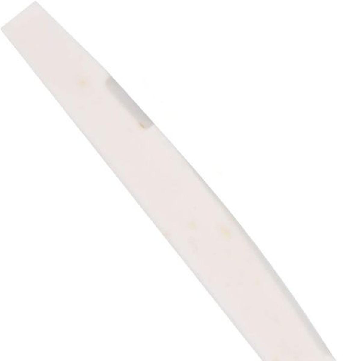 Picture of Acoustic guitar pillow saddle upper string  bridge white guitar accessories