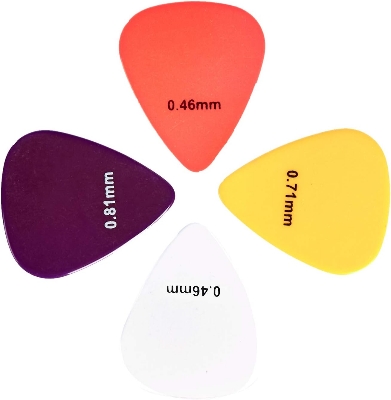 Picture of Matte Guitar Picks Acoustic Electric Bass Plectrum Mediator Guitar Accessories Thickness 0.58
