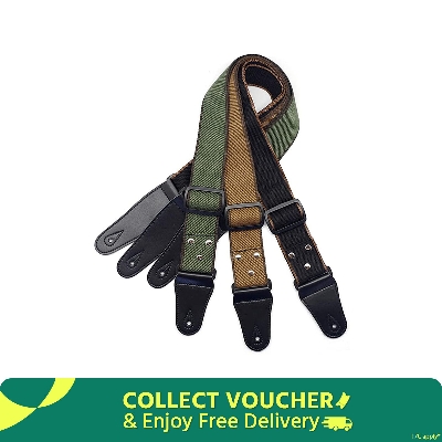 Picture of Adjustable Pure Cotton Electric Guitar Strap Belt for Acoustic Guitar Bass Musical Instrument Accessories - Guitar Accessories