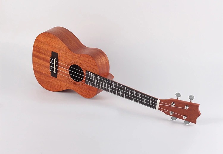 Picture of 24'' Mahogany Ukulele Concert Acoustic 4 String Guitar Hawaii Soprano Ukulele