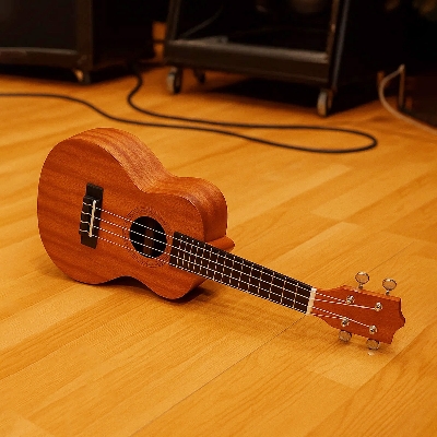 Picture of 24 inch Mahogany Ukulele Concert Acoustic 4 String Guitar Soprano Ukulele With Bag Pick