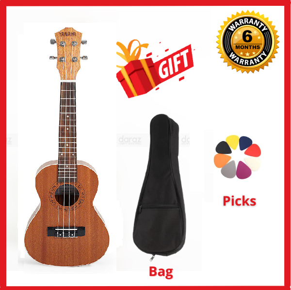 Picture of Ukulele 24 Inc Concert Size With Bag And Picks