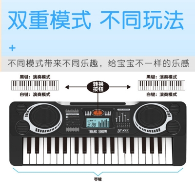 Picture of piano toy musical instrument boys and girls