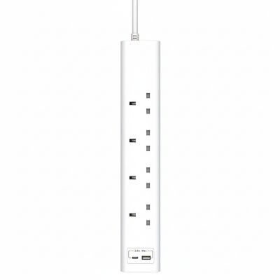 Picture of Philips Power Strip with USB Ports – একসাথে ৪টি AC আউটলেট ও ২টি USB পোর্টের (CHP4141WA/89)