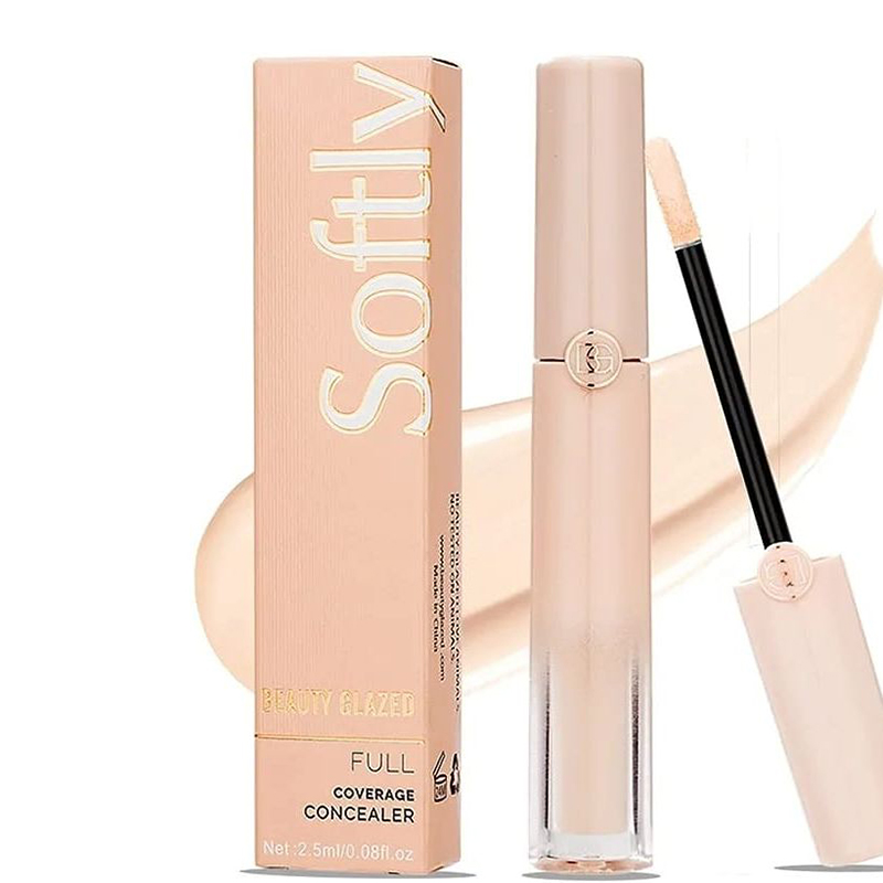 Picture of BEAUTY GLAZED Liquid Concealer Pen, Liquid Concealer Makeup Concealer Full Coverage Matte Finish Oil Free Waterproof Flawless Base Makeup Skin Face Contour Cosmetic