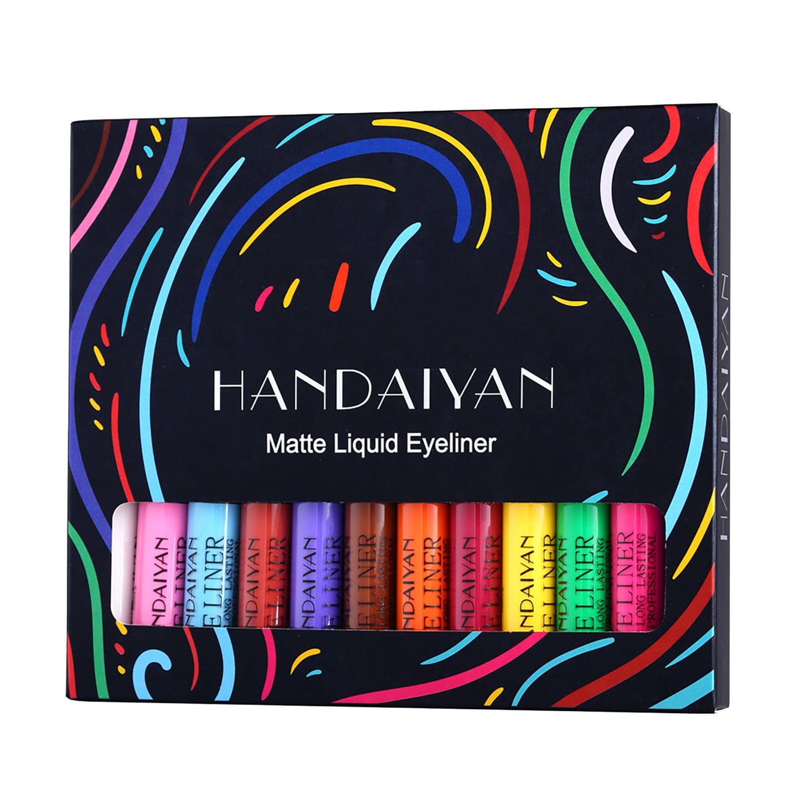 Picture of Handaiyan 12 PCs Liquid Matte Eyeliner Set