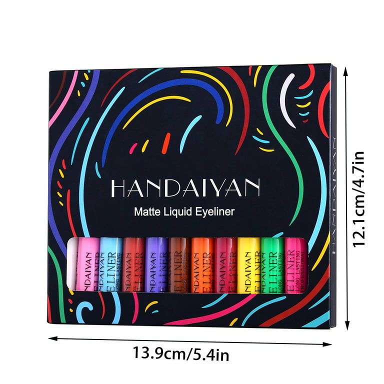 Picture of Handaiyan 12 PCs Liquid Matte Eyeliner Set