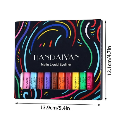 Picture of Handaiyan 12 PCs Liquid Matte Eyeliner Set