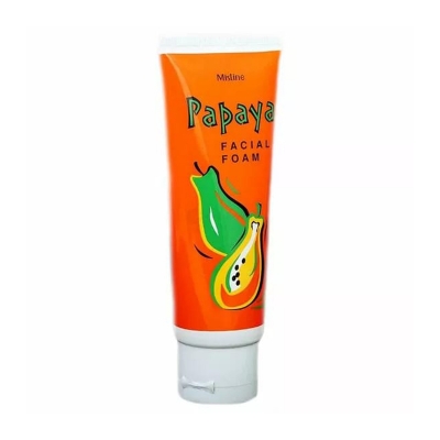 Picture of Mistine Papaya Enzymes Extract Whiten Facial Foam Face Wash Cleanser 100gm