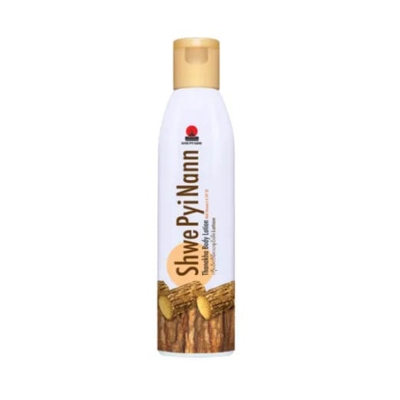 Picture of Shwe PyiNann Whitening Shinmataung Bark Thanakha Body lotion, helps increase moisture for dry skin